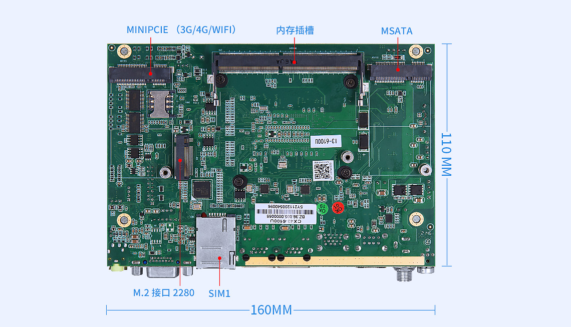 X86架構(gòu)主板-I5主板(圖18)